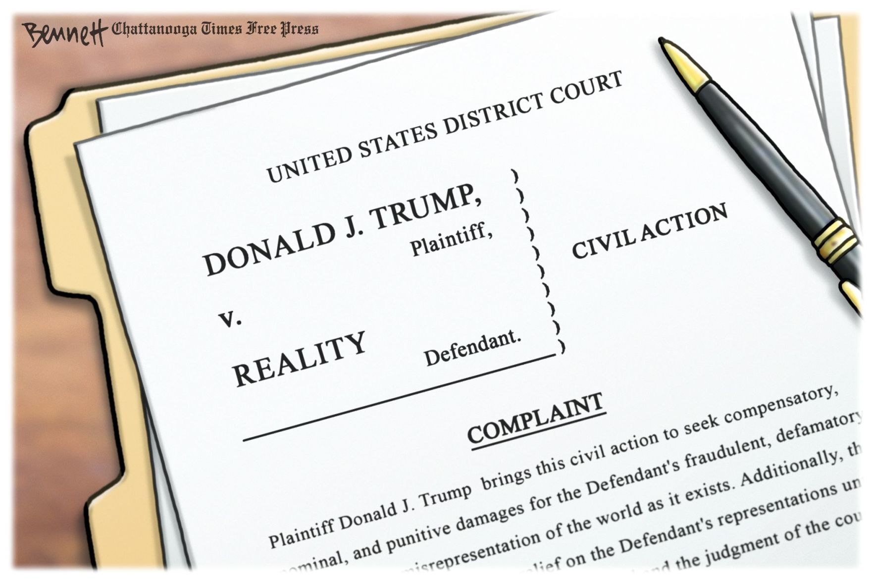 Clay Bennett cartoon